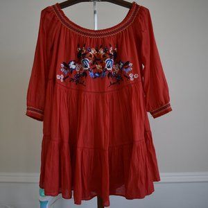 Free People Off the Shoulder dress